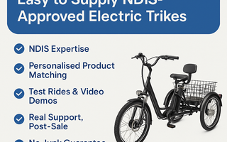 How Fully Amp’d Makes It Easy to Supply NDIS-Approved Electric Trikes