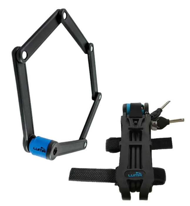 80cm Folding Bike Lock with Mounting Bracket – High Security