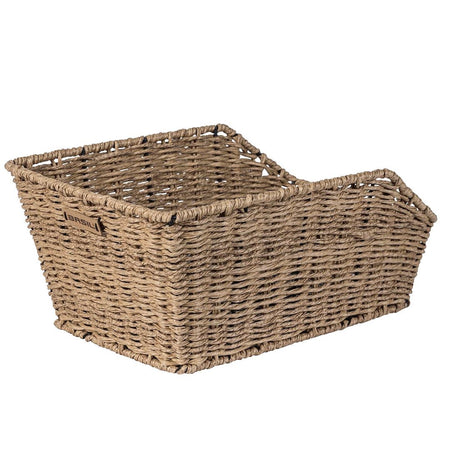 Cento Rattan Look Rear Basket Seagrass